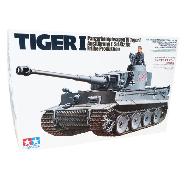 Tamiya Tiger I modelkampvogn