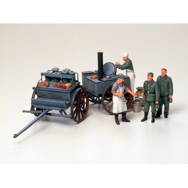 Tamiya German Field Kitchen Scenery - Modelfigurer