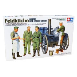 Tamiya German Field Kitchen Scenery - Modelfigurer