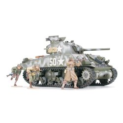 Tamiya M4A3 Sherman 75 mm - Modelkampvogn