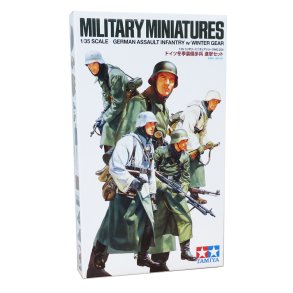 Tamiya tyskt anfallsinfanteri set - modellfigur