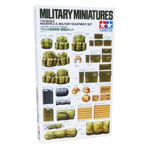 Tamiya modern amerikansk militrutrustning set - Tillbehr
