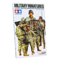 Tamiya JGSDF Irak humanit�rt bist�nd s�tter modellsiffror