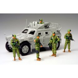 Tamiya JGSDF Irak humanit�rt bist�nd s�tter modellsiffror