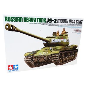Tamiya rysk tung tank JS-2 modell 1944 ChKZ - Modell tank