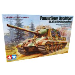 Tamiya German heavy tank destroyer Jagdtiger modelkampvogn