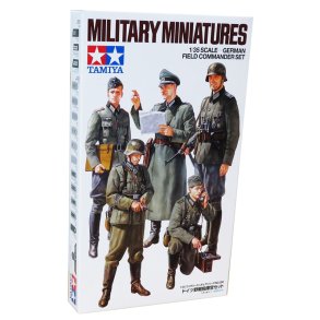 Tamiya tysk fltbeflhavare set - Modellfigur