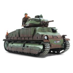 Tamiya French medium tank Somua S35 - Modelkampvogn