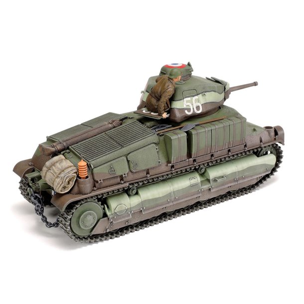 Tamiya French medium tank Somua S35 - Modelkampvogn