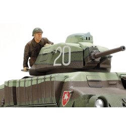 Tamiya French medium tank Somua S35 - Modelkampvogn