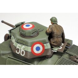 Tamiya French medium tank Somua S35 - Modelkampvogn