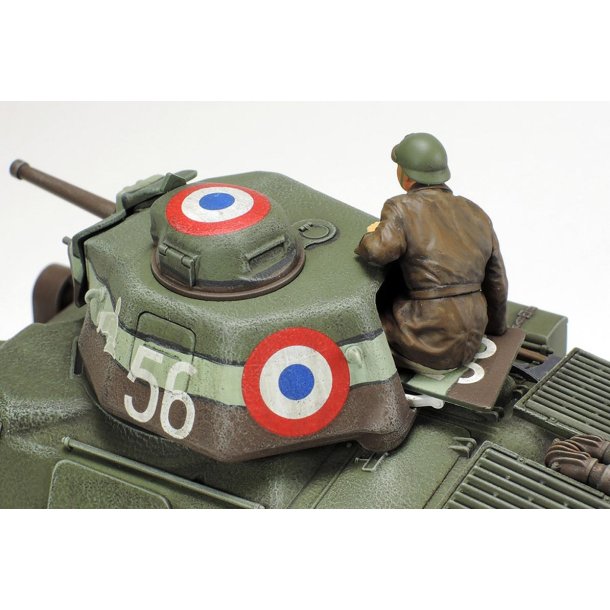 Tamiya French medium tank Somua S35 - Modelkampvogn