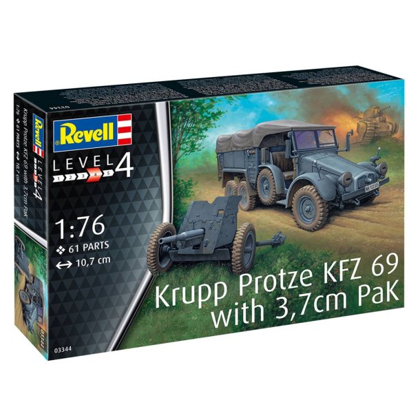 Revell Krupp Protze KFZ 69 modelbil