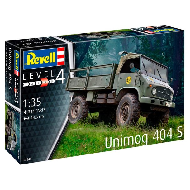 Revell Unimog 404 S modelbil