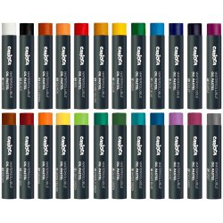 Carioca plus olie pastelfarver - 24 stk.