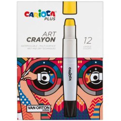 Carioca plus kritor i fantastiska frger - 12 st.