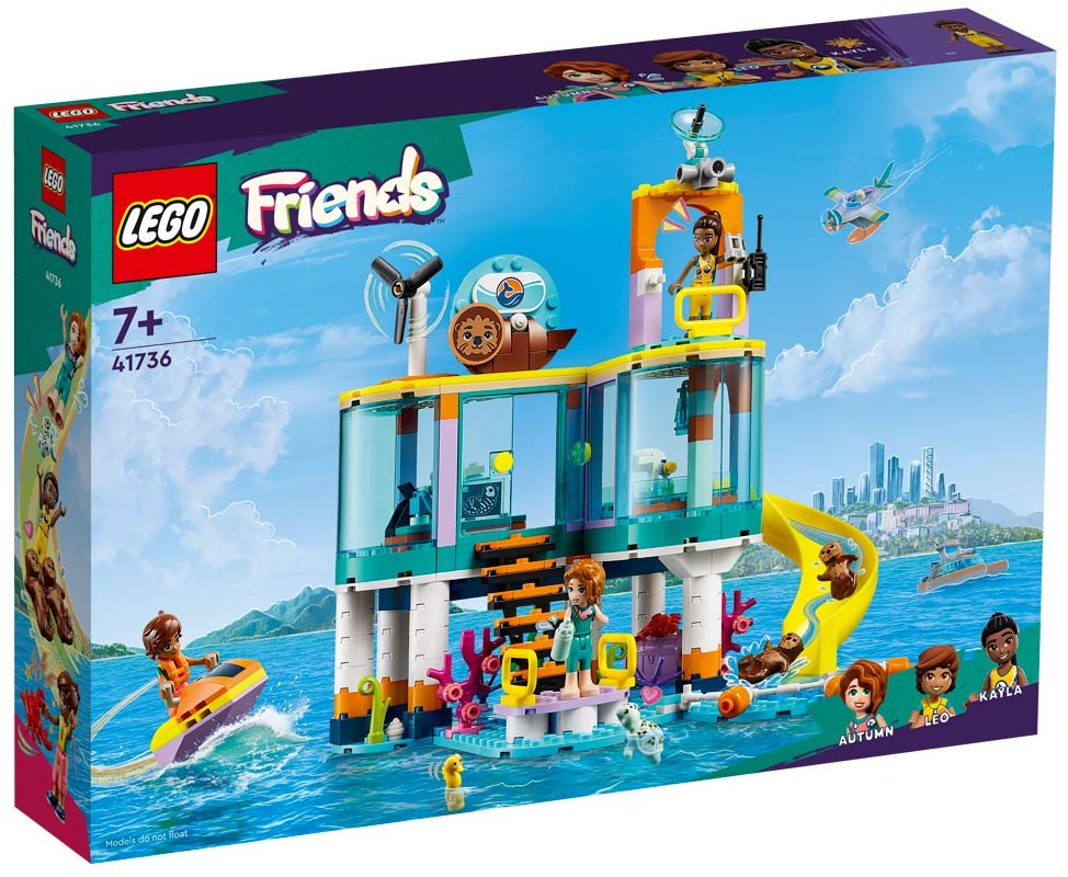 LEGO Friends Havdyrsinternat - havdyrene - her