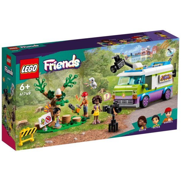 LEGO Friends 41749 - Reportagevogn