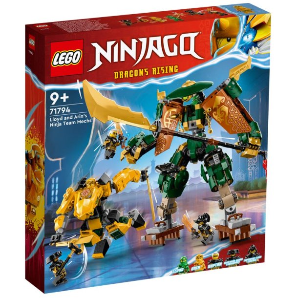 LEGO Ninjago 71794 - Lloyd og Arins ninjateam-mechs