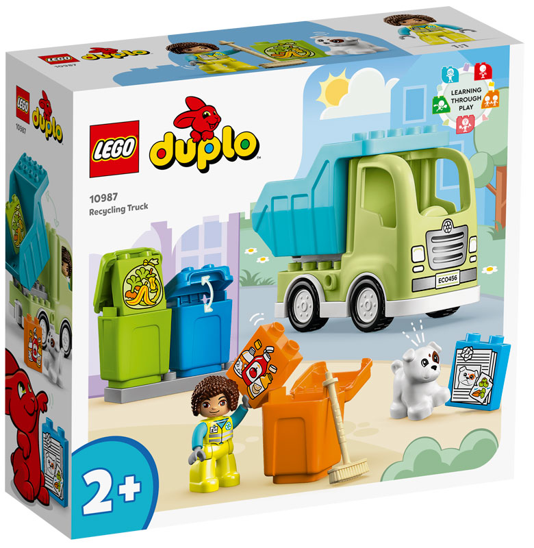 LEGO Duplo - Affaldssorteringsbil - hos