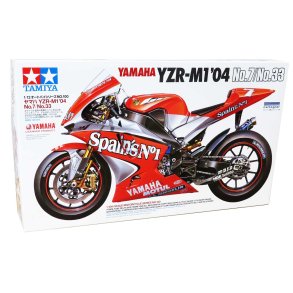 Tamiya Yamaha YZR-M1 '04 No.7/No.33 - Modell motorcykel