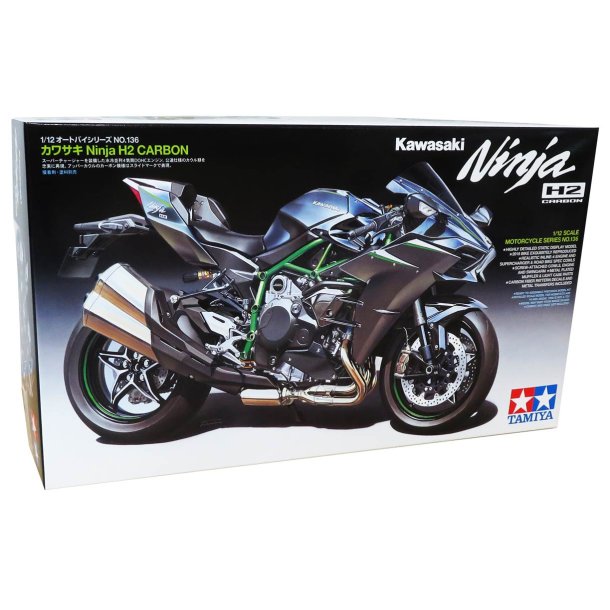 Tamiya Kawasaki Ninja H2 Carbon - Model motorcykel