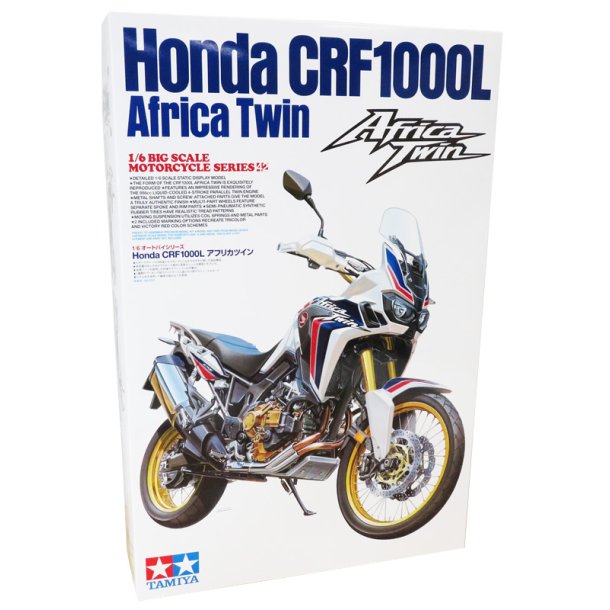 Tamiya Honda CRF1000L Africa Twin - Model motorcykel