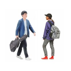 Tamiya Campus Friends Set 2 - Tilbeh�r