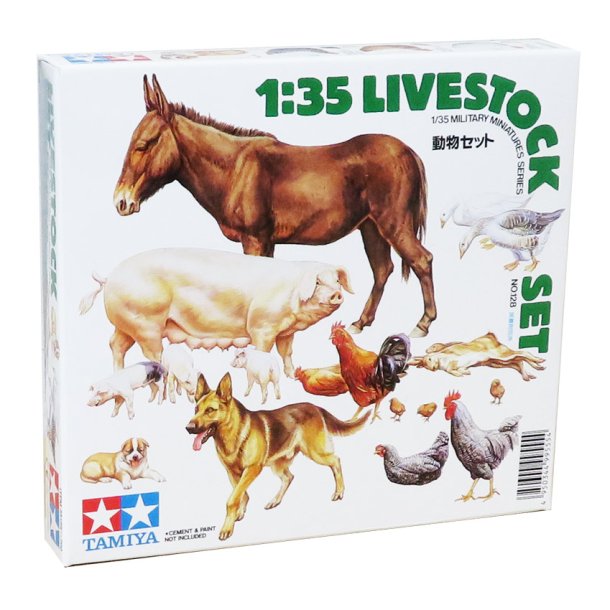 Tamiya Livestock set - Tillbehr