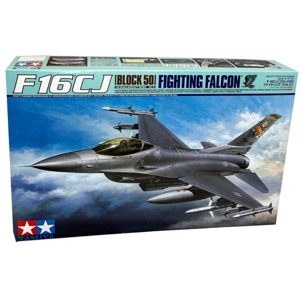 Tamiya F-16CJ "Fighting Falcon" modellflygplan