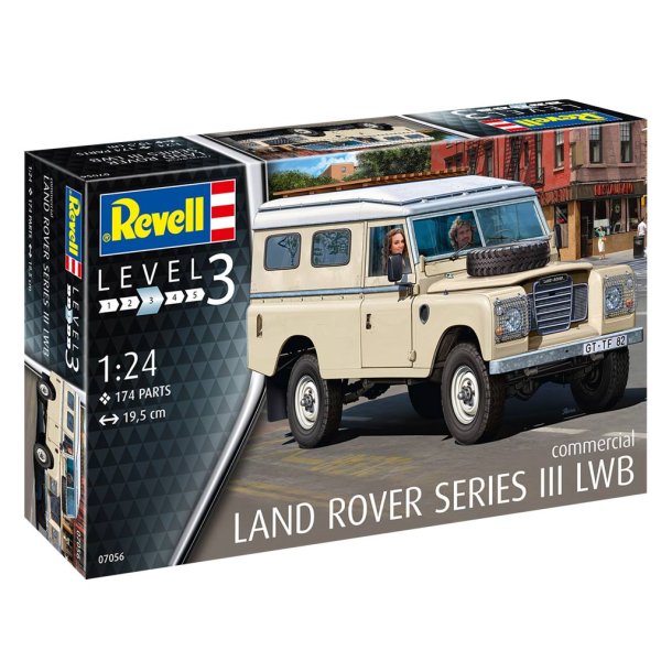 Revell Land Rover Series III LWB modelbil