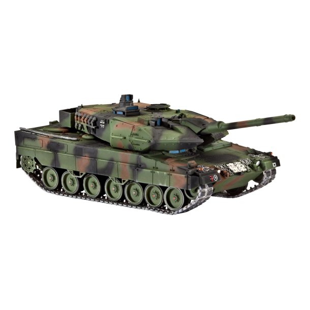 Revell Leopard 2A6/A6M modelkampvogn - Med lim og maling