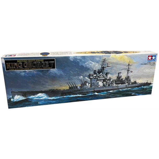 Tamiya WWII British Battleship King George V - modellskepp