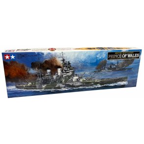 Tamiya WWII British Battleship Prince of Wales - modelskib