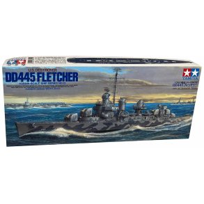 Tamiya WWII U.S Destroyer DD445 Fletcher - modelskib