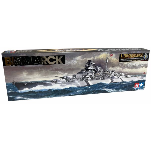 Tamiya German Battleship "Bismarck" - modelskib