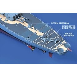 Tamiya WWII US Battleship BB-62 "New Jersey" - modellfartyg