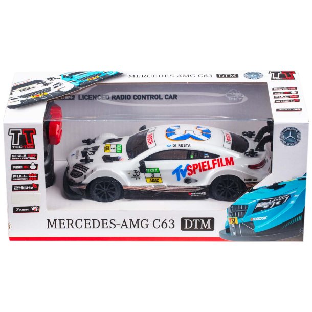 Tec-Toy fjernstyret Mercedes (7 km/t) - AMG C63 DTM