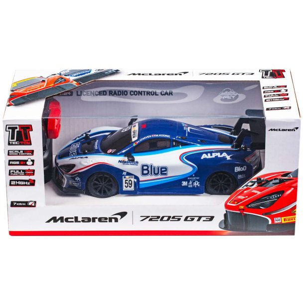 TEC-TOY Fjernstyret McLaren 720S GT3 (7 km/t)