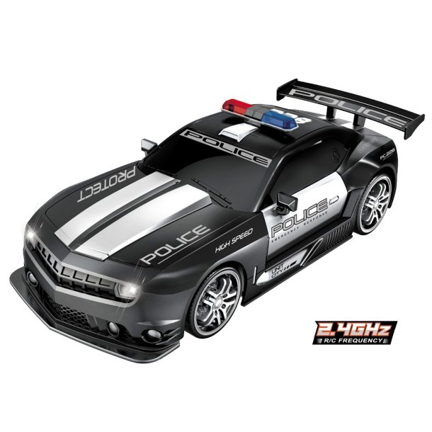 TEC-TOY Police Chase R/C 1:12 (10 km/t),  Black