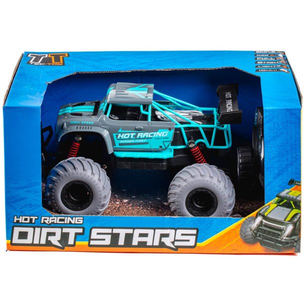 TEC-TOY Fjernstyret Hot Racing Off-Road Truck (10 km/t) - Turkis