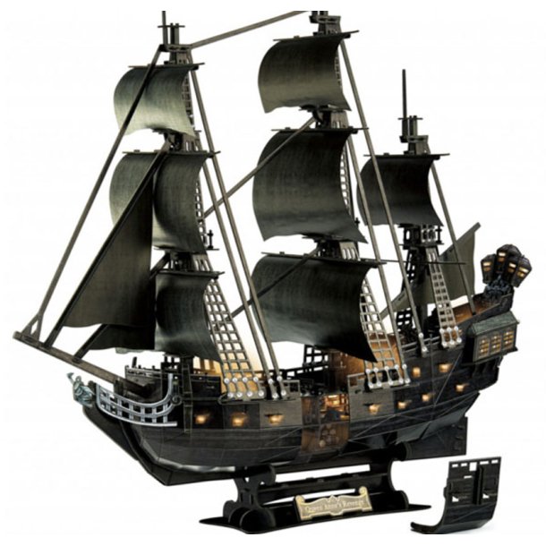 Revell 3D puslespil - Black Pearl med LED