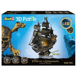 Revell 3D puslespil - Black Pearl med LED