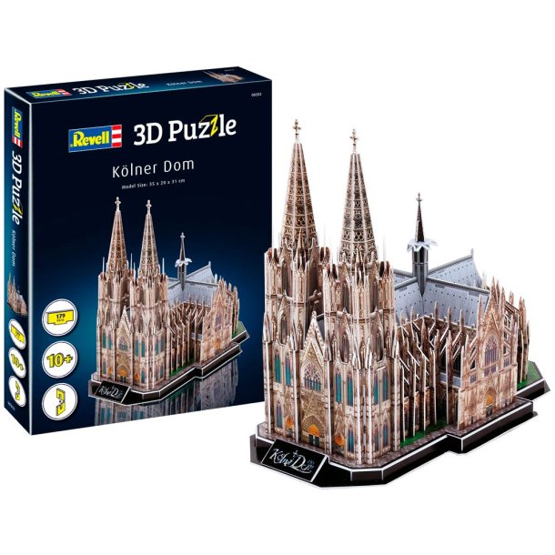 Revell 3D puslespil - Cologne Cathedral