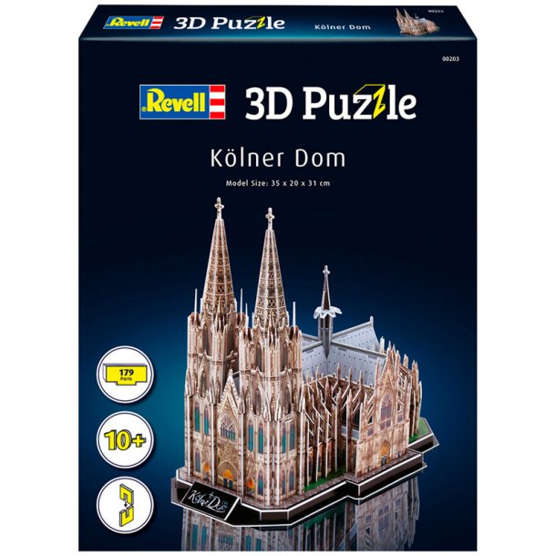Revell 3D puslespil - Cologne Cathedral