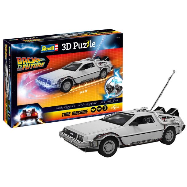 Revell 3D puslespil - Back to the future DeLorean