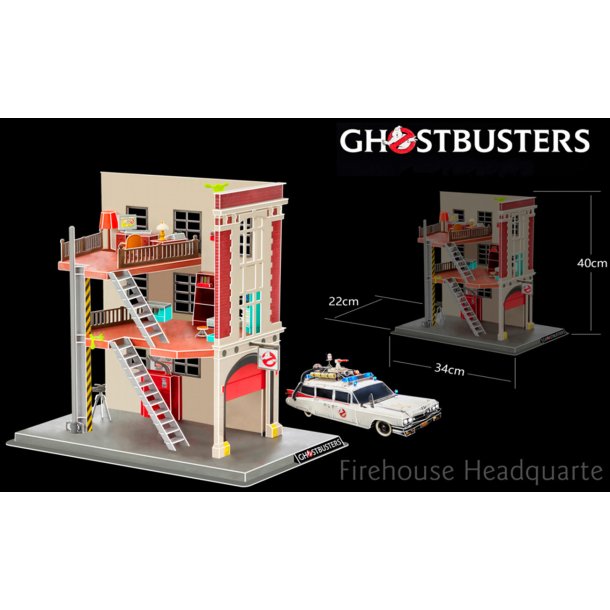 Revell 3D puslespil - Ghostbusters Firestation
