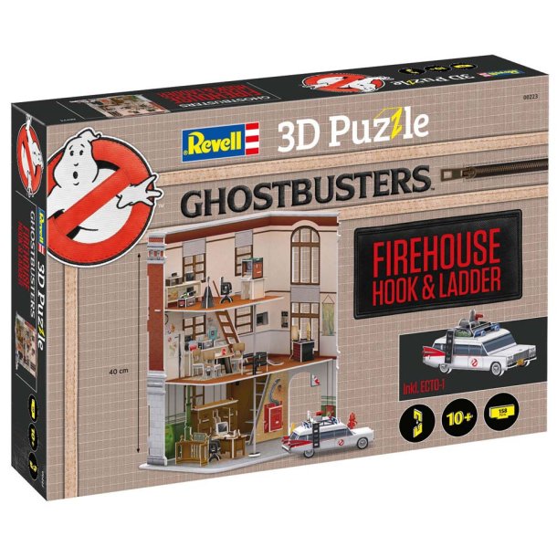 Revell 3D puslespil - Ghostbusters Firestation