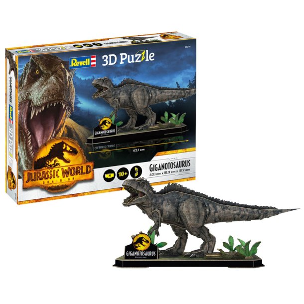 Revell 3D puslespil - Jurassic World Dominion - Giganotosaurus