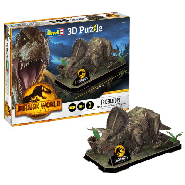 Revell 3D puslespil - Jurassic World Dominion - Triceratops